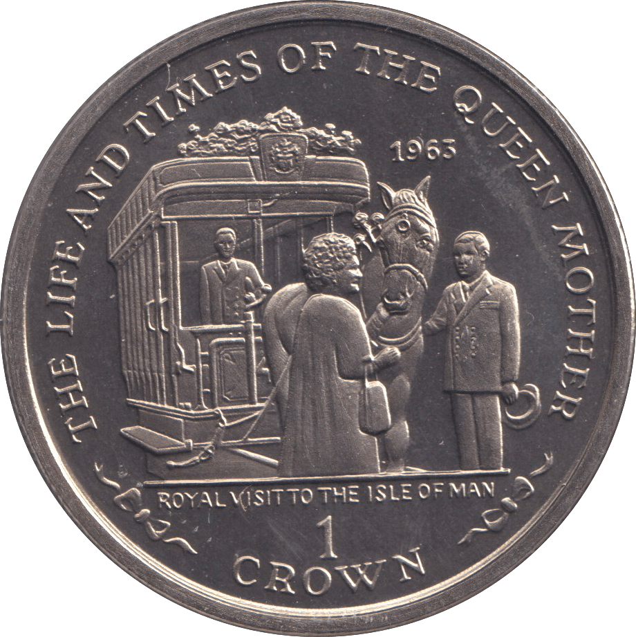 2000 BRILLIANT UNCIRCULATED CROWN - QUEEN MOTHER - WORLD COINS - Cambridgeshire Coins
