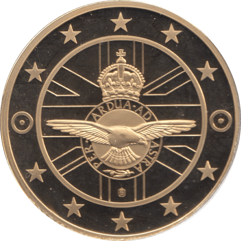 2000 BRITISH MILITARY AIRCRAFT COIN UNITED KINGDOM BOEING FLYING FORTRESS MEDALLION - MEDALS & MEDALLIONS - Cambridgeshire Coins