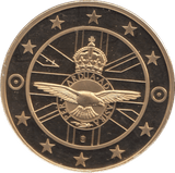 2000 BRITISH MILITARY AIRCRAFT COIN UNITED KINGDOM HAWKER HURRICANE MEDALLION - MEDALS & MEDALLIONS - Cambridgeshire Coins