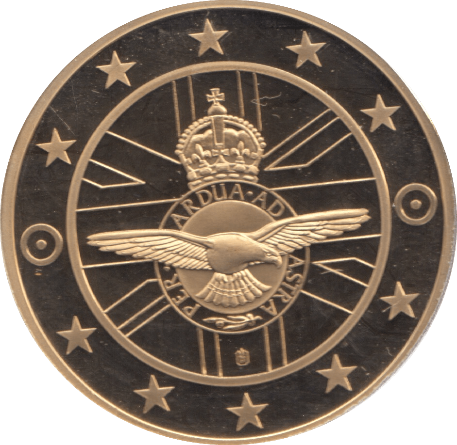 2000 BRITISH MILITARY AIRCRAFT COIN UNITED KINGDOM HS HARRIER MEDALLION - MEDALS & MEDALLIONS - Cambridgeshire Coins