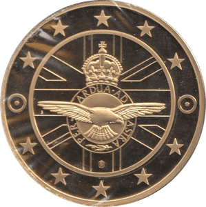 2000 BRITISH MILITARY AIRCRAFT COIN UNITED KINGDOM TIGERMOTH MEDALLION - MEDALS & MEDALLIONS - Cambridgeshire Coins