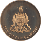 2000 CITY OF GLASGOW MEDALLION M24 - MEDALS & MEDALLIONS - Cambridgeshire Coins