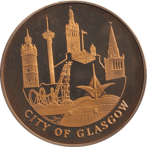 2000 CITY OF GLASGOW MEDALLION M29 - MEDALS & MEDALLIONS - Cambridgeshire Coins