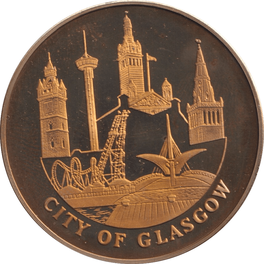 2000 CITY OF GLASGOW MEDALLION M29 - MEDALS & MEDALLIONS - Cambridgeshire Coins