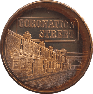 2000 CORONATION STREET MEDALLION M1 - MEDALS & MEDALLIONS - Cambridgeshire Coins