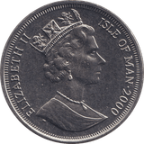 2000 CROWN ISLE OF MAN - WORLD COINS - Cambridgeshire Coins