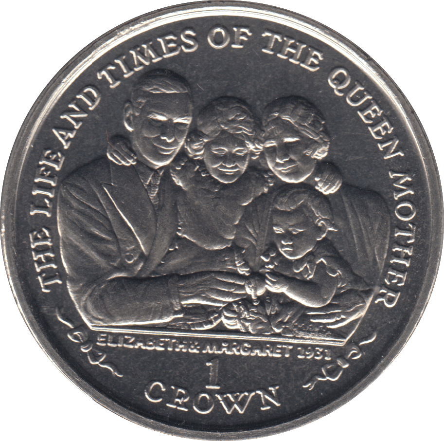 2000 CROWN ISLE OF MAN - WORLD COINS - Cambridgeshire Coins
