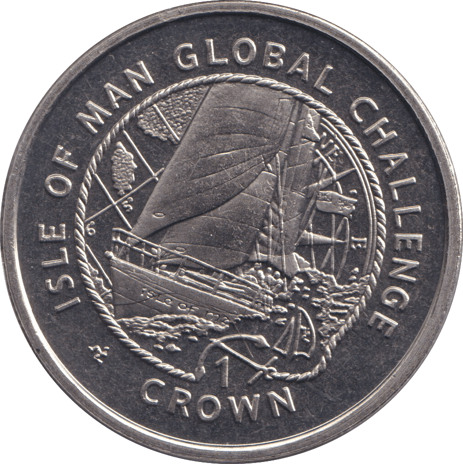 2000 CROWN ISLE OF MAN - WORLD COINS - Cambridgeshire Coins