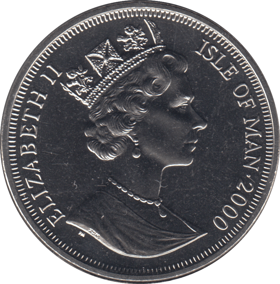2000 CROWN ISLE OF MAN - WORLD COINS - Cambridgeshire Coins