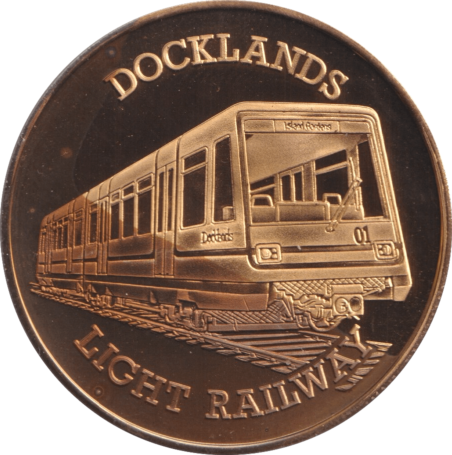 2000 DOCKLANDS MEDALLION M56 - MEDALS & MEDALLIONS - Cambridgeshire Coins