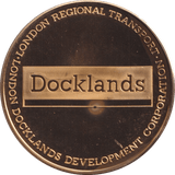 2000 DOCKLANDS MEDALLION M56 - MEDALS & MEDALLIONS - Cambridgeshire Coins