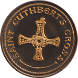 2000 DURHAM CATHEDRAL MEDALLION M47 - MEDALS & MEDALLIONS - Cambridgeshire Coins