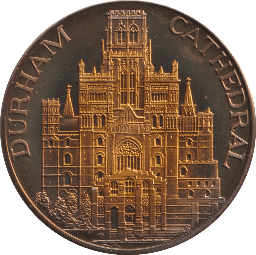 2000 DURHAM CATHEDRAL MEDALLION M47 - MEDALS & MEDALLIONS - Cambridgeshire Coins