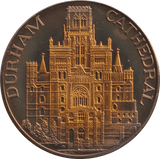 2000 DURHAM CATHEDRAL MEDALLION M47 - MEDALS & MEDALLIONS - Cambridgeshire Coins
