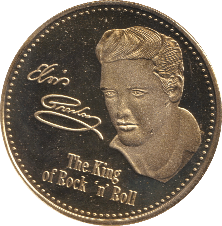 2000 ELVIS PRESLEY ONE CROWN MEDAL - MEDALS & MEDALLIONS - Cambridgeshire Coins