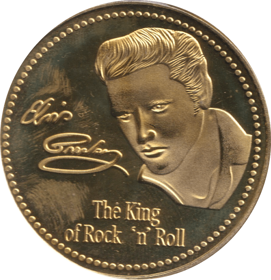 2000 ELVIS PRESLEY ONE CROWN MEDAL - MEDALS & MEDALLIONS - Cambridgeshire Coins