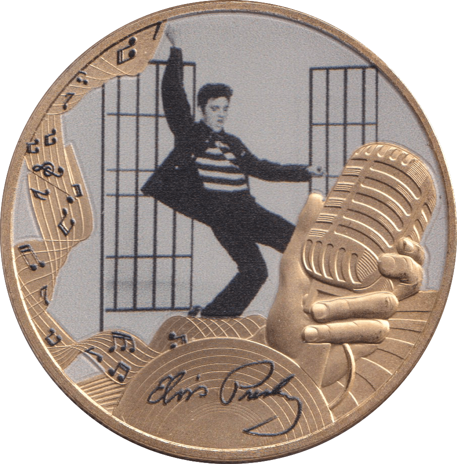 2000 ELVIS PRESLEY ONE CROWN MEDAL - MEDALS & MEDALLIONS - Cambridgeshire Coins