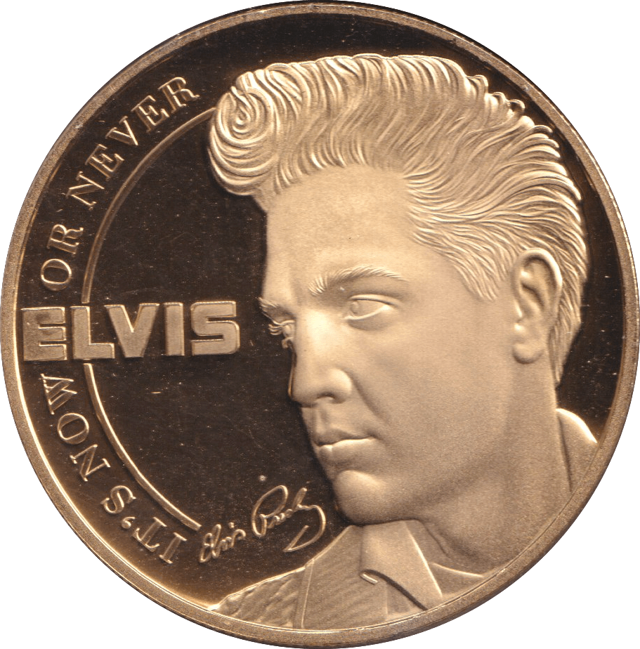 2000 ELVIS PRESLEY ONE CROWN MEDAL - MEDALS & MEDALLIONS - Cambridgeshire Coins