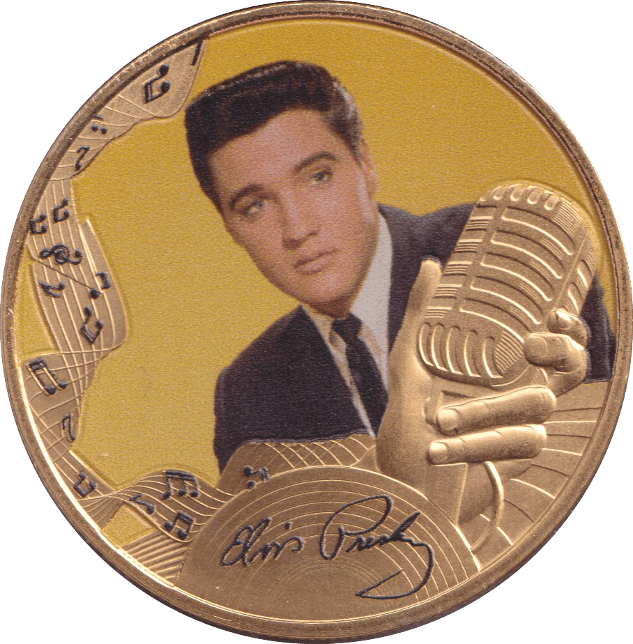 2000 ELVIS PRESLEY ONE CROWN MEDAL - MEDALS & MEDALLIONS - Cambridgeshire Coins