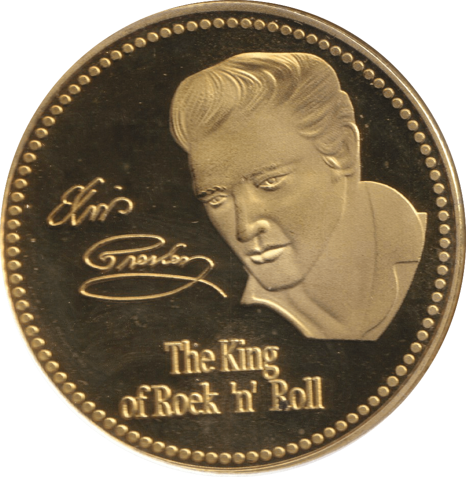 2000 ELVIS PRESLEY ONE CROWN MEDAL - MEDALS & MEDALLIONS - Cambridgeshire Coins