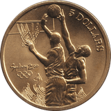 2000 FIVE DOLLAR SYDNEY OLYMPICS AUSTRALIA BASKETBALL - WORLD COINS - Cambridgeshire Coins