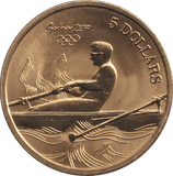 2000 FIVE DOLLAR SYDNEY OLYMPICS AUSTRALIA ROWING - WORLD COINS - Cambridgeshire Coins
