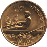 2000 FIVE DOLLAR SYDNEY OLYMPICS AUSTRALIA ROWING - WORLD COINS - Cambridgeshire Coins