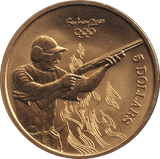 2000 FIVE DOLLAR SYDNEY OLYMPICS AUSTRALIA SHOOTING - WORLD COINS - Cambridgeshire Coins