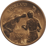 2000 FIVE DOLLAR SYDNEY OLYMPICS BOXING AUSTRALIA - WORLD COINS - Cambridgeshire Coins