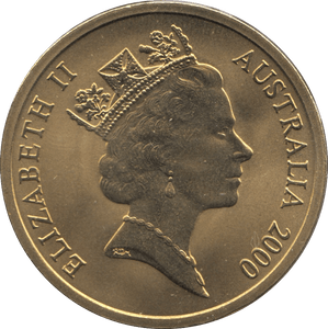 2000 FIVE DOLLARS AUSTRALIA F560 - WORLD COINS - Cambridgeshire Coins