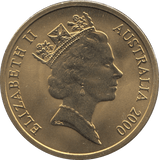 2000 FIVE DOLLARS AUSTRALIA F560 - WORLD COINS - Cambridgeshire Coins