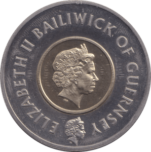 2000 FIVE POUND BAILIWICK OF GUERNSEY BU - WORLD COINS - Cambridgeshire Coins