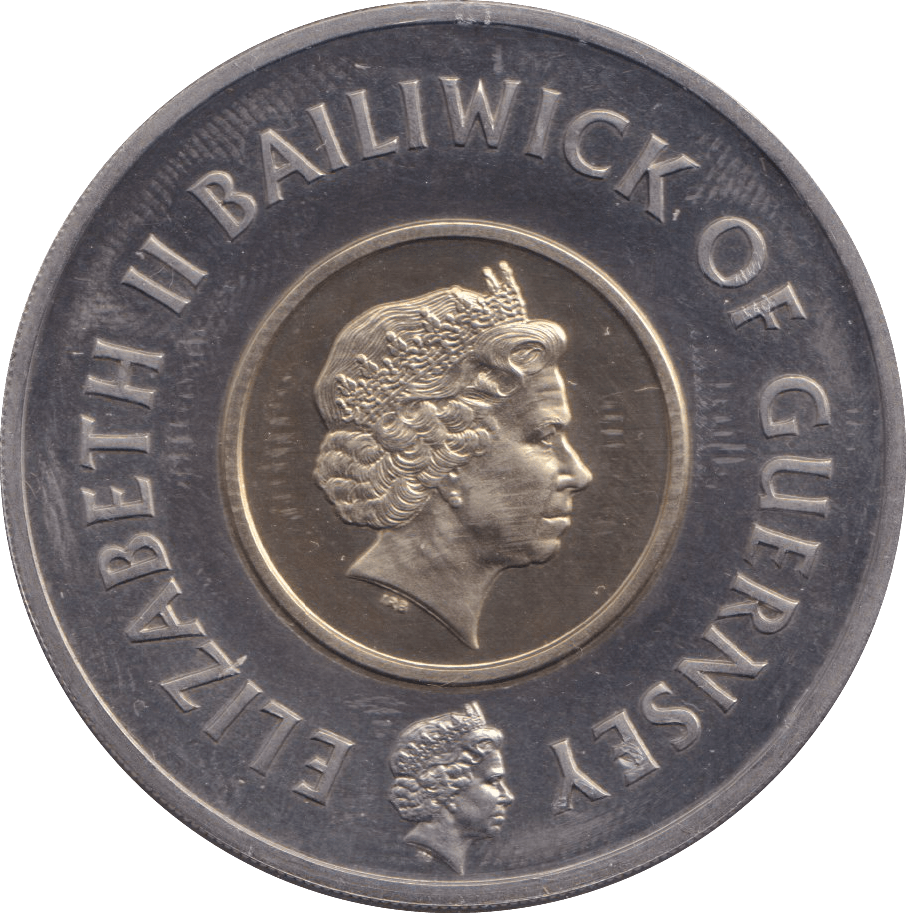 2000 FIVE POUND BAILIWICK OF GUERNSEY BU - WORLD COINS - Cambridgeshire Coins