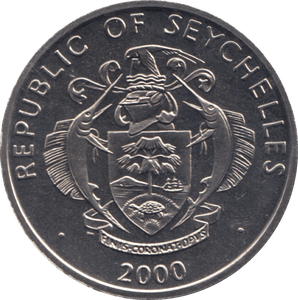 2000 FIVE RUPEES - WORLD COINS - Cambridgeshire Coins