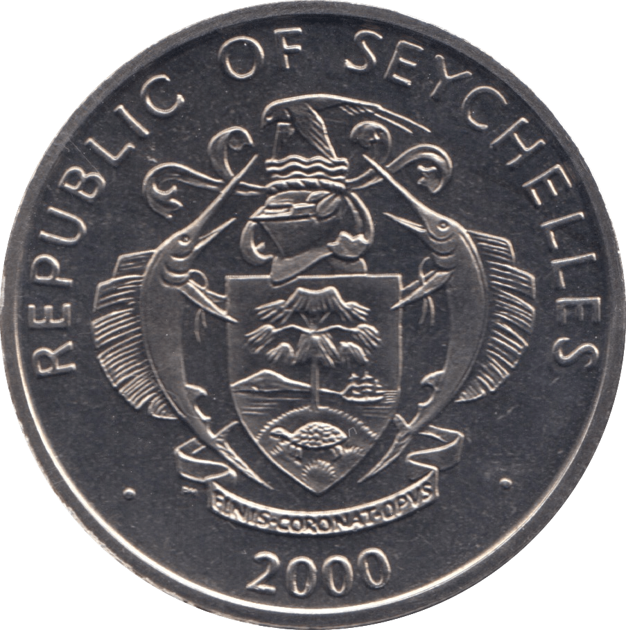 2000 FIVE RUPEES - WORLD COINS - Cambridgeshire Coins