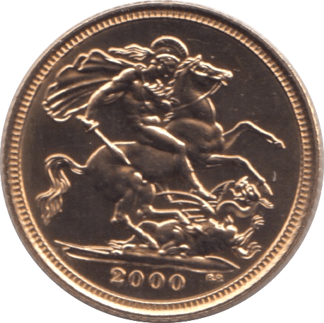 2000 GOLD HALF SOVEREIGN ( BU ) - Half Sovereign - Cambridgeshire Coins