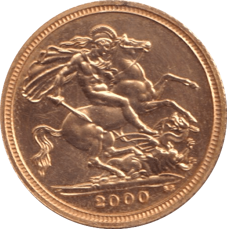 2000 GOLD HALF SOVEREIGN ( UNC ) - HALF SOVEREIGN - Cambridgeshire Coins