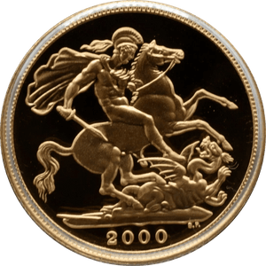2000 GOLD PROOF SOVEREIGN BOXED - GOLD PROOF SOVEREIGNS - Cambridgeshire Coins