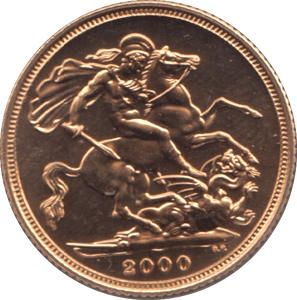 2000 GOLD SOVEREIGN ( BU ) - SOVEREIGN - Cambridgeshire Coins