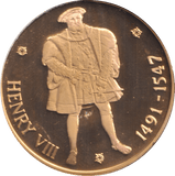 2000 HENRY VIII MEDALLION M12 - MEDALS & MEDALLIONS - Cambridgeshire Coins