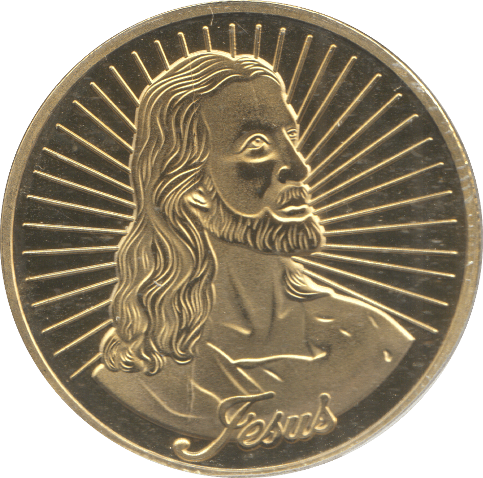 2000 JESUS MEDALLION - MEDALS & MEDALLIONS - Cambridgeshire Coins