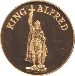 2000 KING ALFRED MEDALLION M7 - MEDALS & MEDALLIONS - Cambridgeshire Coins