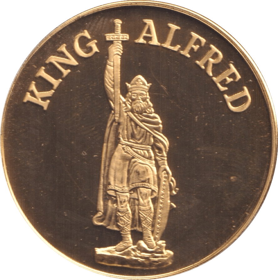2000 KING ALFRED MEDALLION M7 - MEDALS & MEDALLIONS - Cambridgeshire Coins