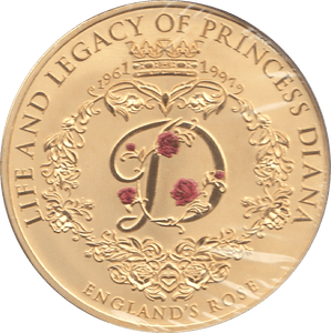 2000 LIFE AND LEGACY OF PRINCESS DIANA MEDALLION - MEDALS & MEDALLIONS - Cambridgeshire Coins