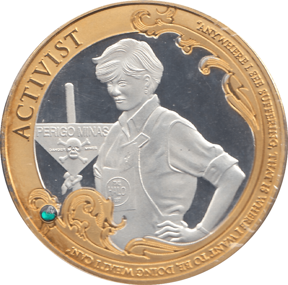 2000 LIFE AND LEGACY OF PRINCESS DIANA MEDALLION - MEDALS & MEDALLIONS - Cambridgeshire Coins