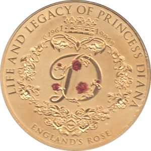 2000 LIFE AND LEGACY OF PRINCESS DIANA MEDALLION - MEDALS & MEDALLIONS - Cambridgeshire Coins