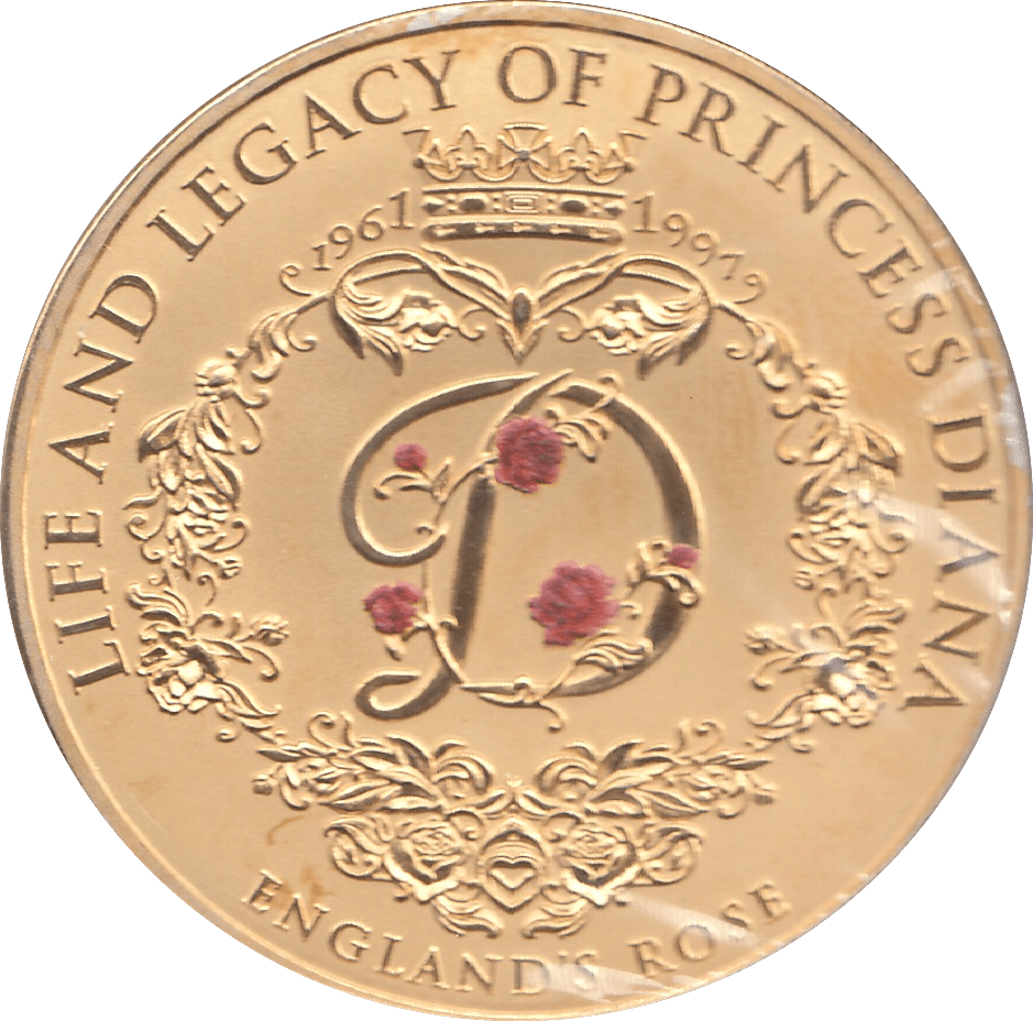 2000 LIFE AND LEGACY OF PRINCESS DIANA MEDALLION - MEDALS & MEDALLIONS - Cambridgeshire Coins