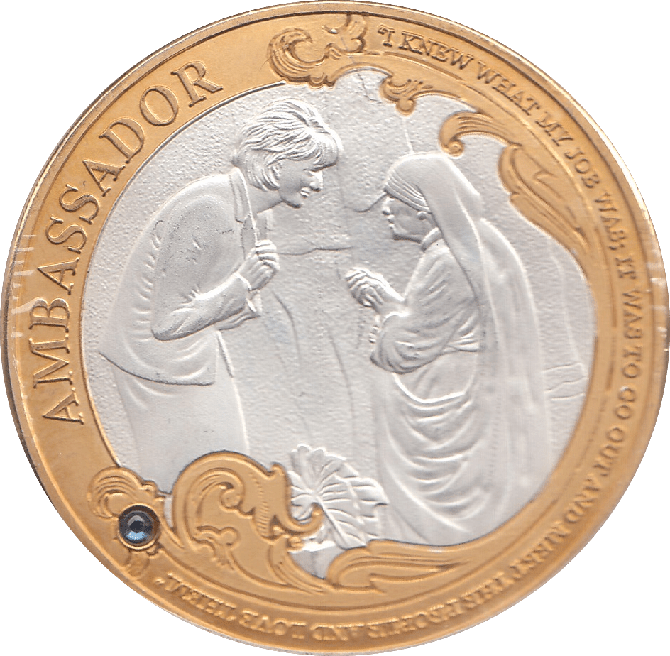 2000 LIFE AND LEGACY OF PRINCESS DIANA MEDALLION - MEDALS & MEDALLIONS - Cambridgeshire Coins