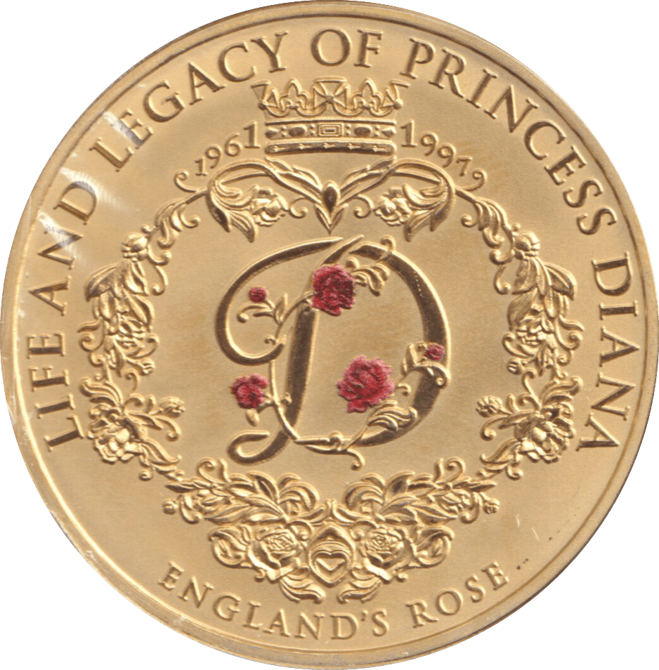 2000 LIFE AND LEGACY OF PRINCESS DIANA MISSION WORK - MEDALS & MEDALLIONS - Cambridgeshire Coins
