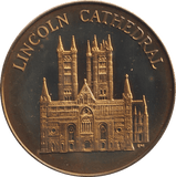 2000 LINCOLN CATHEDRAL MEDALLION M43 - MEDALS & MEDALLIONS - Cambridgeshire Coins